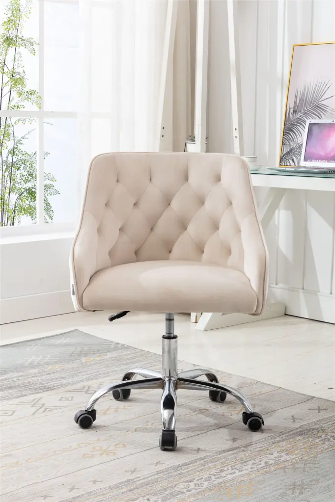 Coolmoreswivel Shell Chair Living Room Modern Leisure Stationery Chair Comfortable coolmore w-395