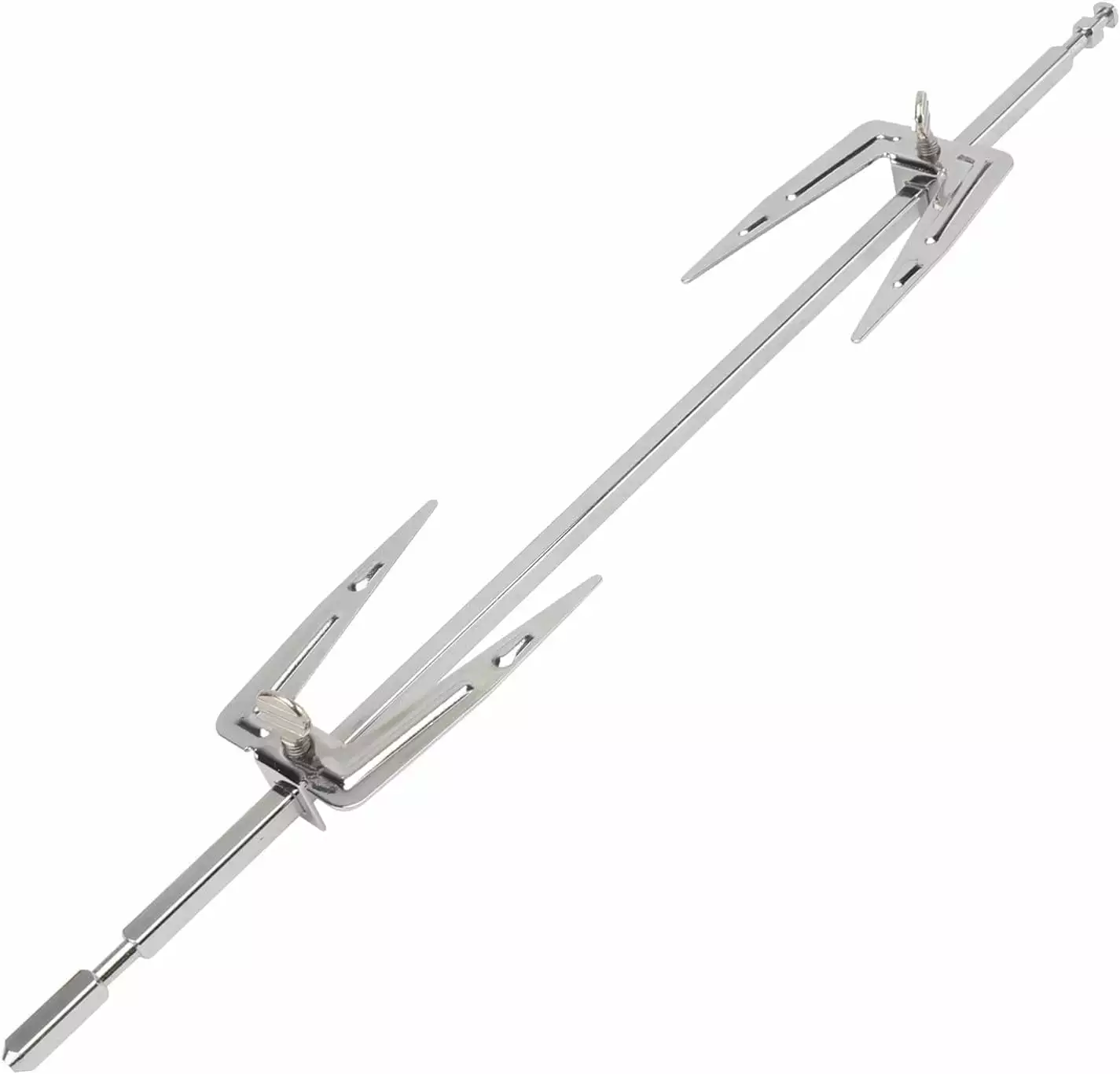 Anilux Air Fryer Fork Rotating Skewer Rotisserie Stainless Steel Grill System BBQ Outdoor Forks
