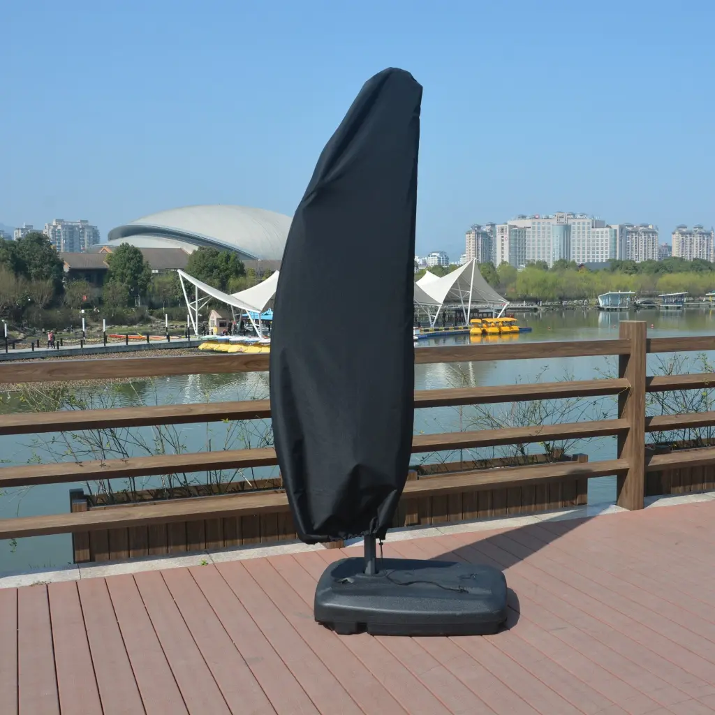 Direct Wicker All-weather Offset Patio Umbrella Canopy Cover Outdoor Protection