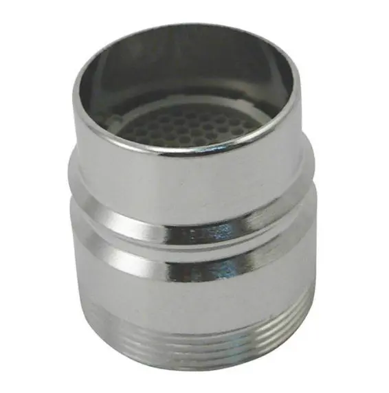 Plumb Pak PP28003 Chrome Plated Snap-On Dual-Thread Faucet Aerator Adapter