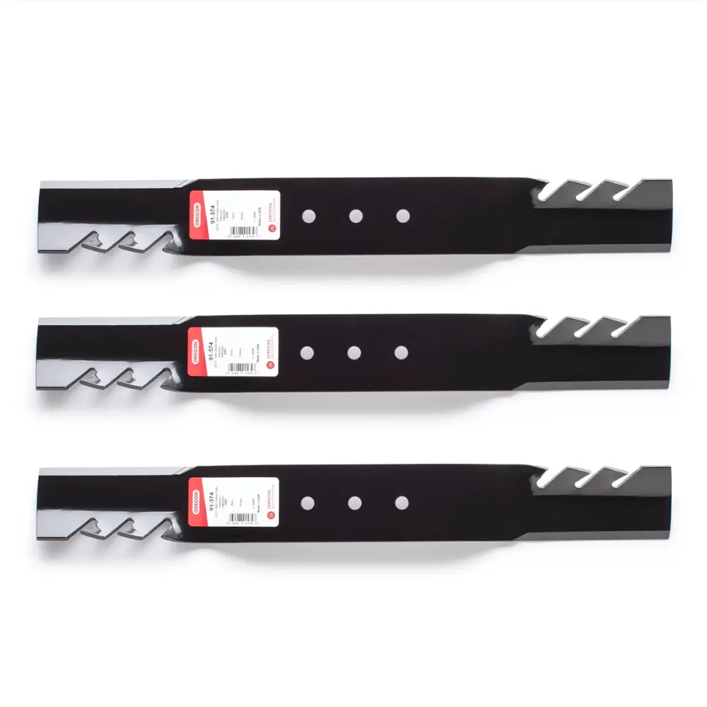 3PK 91-574 Oregon Gator G3 20.5" Blades Swisher 60" T1360 ZT2660B ZT2560