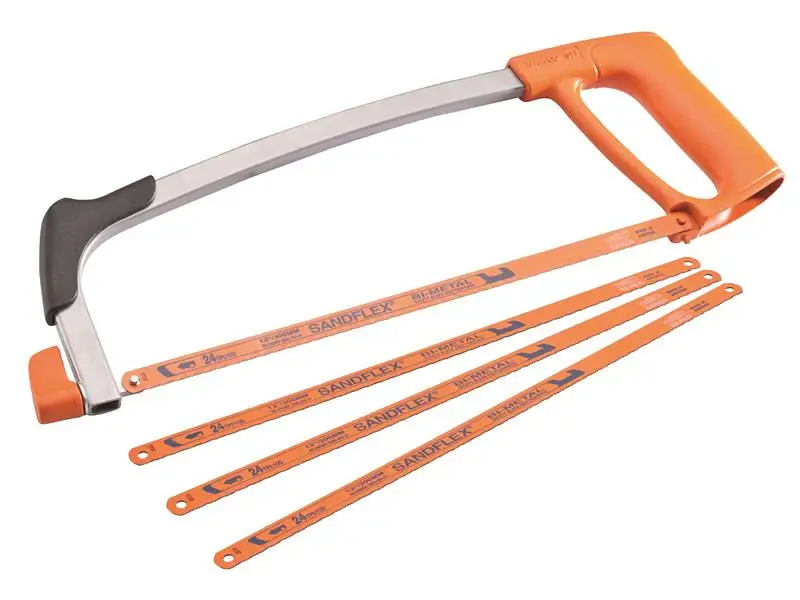 Bahco 317 Hacksaw 300mm (12in) 3 Further Blades Free