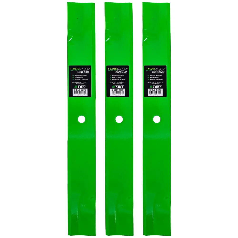 LawnRAZOR Low Lift Blade Exmark 1-613111 103-2510-S 103-2510 793794 600901 | SET THREE