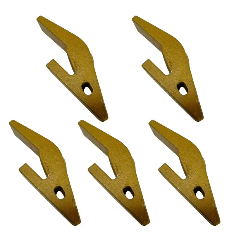5 Pcs Bucket Tooth Adapter U43792 2740W23 John Deere 4039 4045 6068 Excavator 230CLC 240DLC 270DLC 380GLC