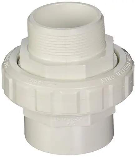 Hayward SP14983S 2-Inch MIP 2-Inch Socket Ivory PVC Flush Male/Female Socket Union