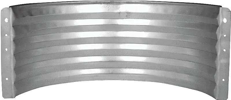 Marshall Stamping AWR18/682 Area Wall, 16 L, 37 W, 18 H, Galvanized Alloy