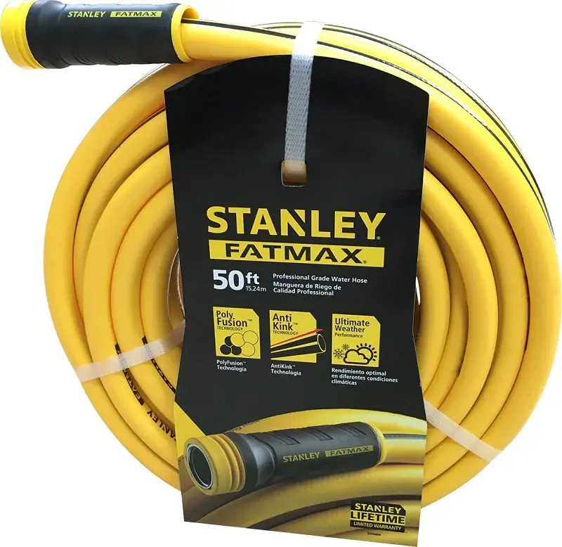 National Hardware FATMAX BDS6650 Water Hose, 50 ft L, Goldenrod