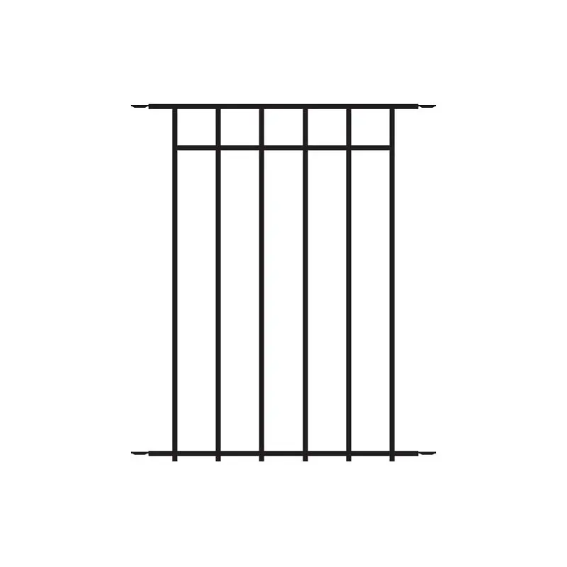 Nuvo Iron CPQF1 Peach Fence Panel, 34 H