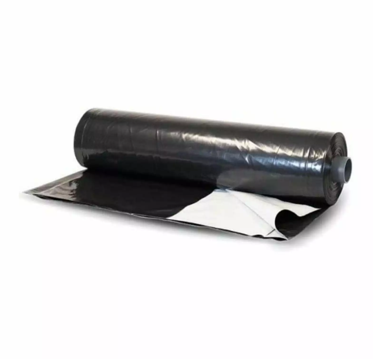 BULYAXIA Silage Tarp Black White Plastic Sheeting 5 Mil 50 x 20 Heavy Duty Polyethylene Cover Farming