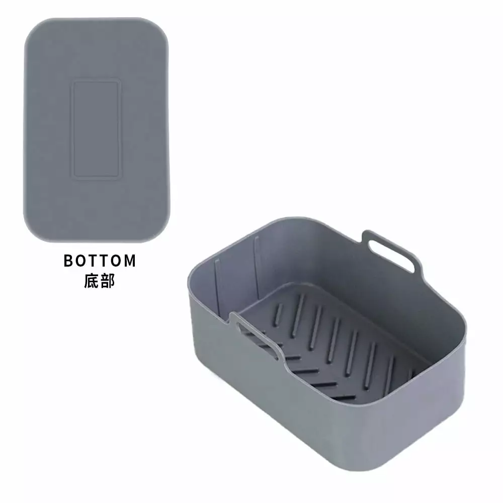 Binquireet Fryer Silicone Pot Mat - Reusable Non-Stick Fryer Accessories Kitchen Use