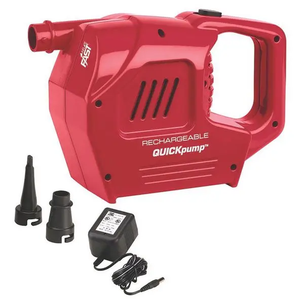 Coleman 2000017848 QuickPump Rechargeable Pump Valve Adaptors and Charger