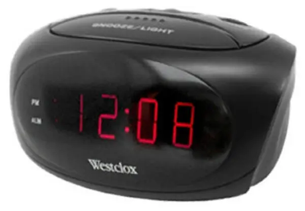 Westclox 70044 Super Loud Alarm Clock 0.6 Inch LED Display Heavy Sleepers
