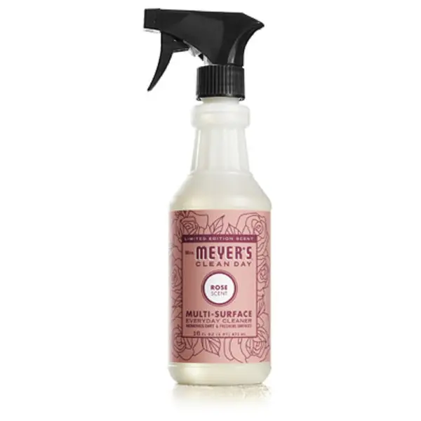 Mrs. Meyer's Clean Day Rose Scent Spring Everyday Cleaner 16 OZ All Surfaces Mrs Meyers Clean Day