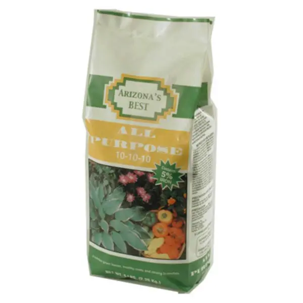 Arizona's Best AZB10052 All Purpose Fertilizer 10-10-10 5 lb Arizona’s Best