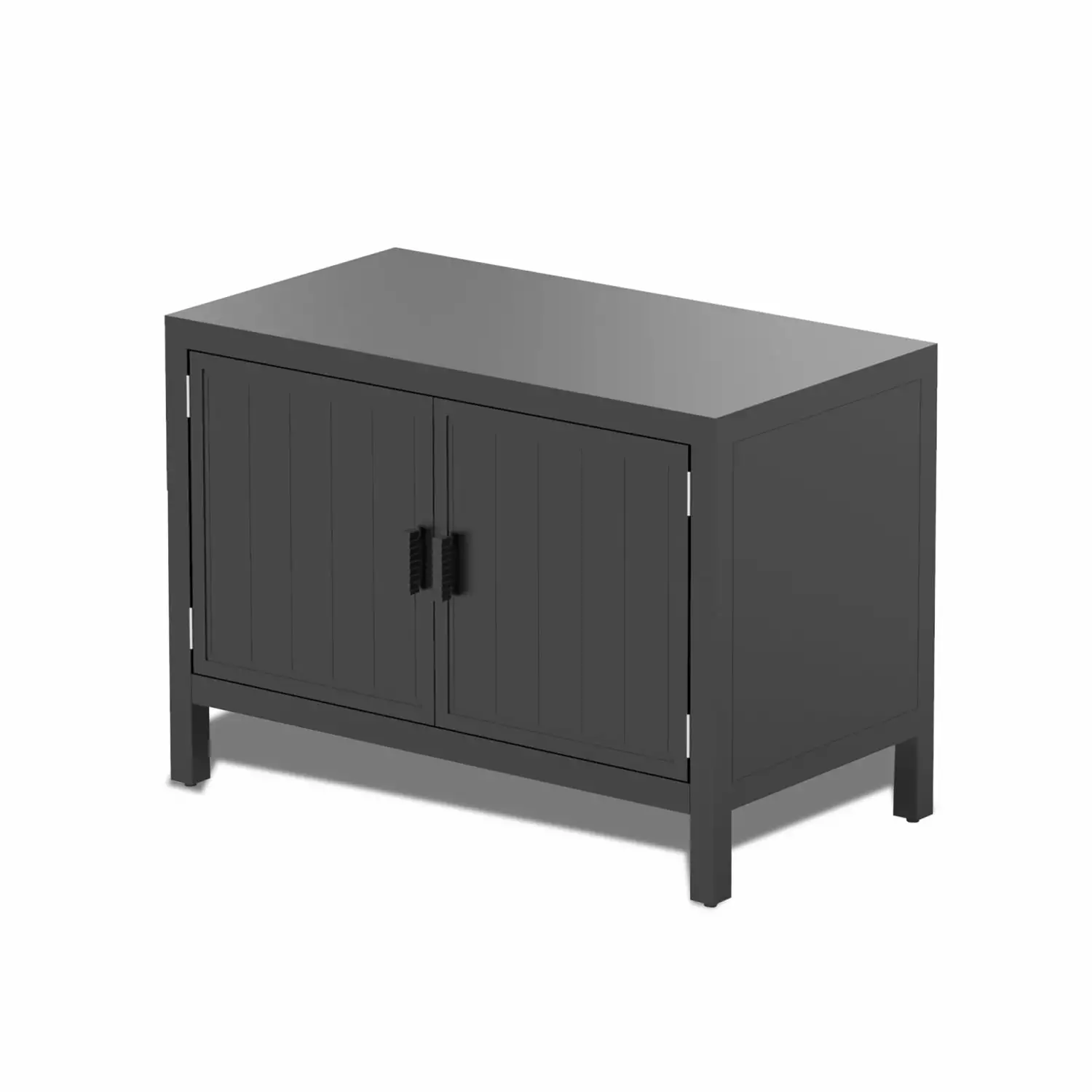 ZJbiubiuHome Outdoor Kitchen Island Aluminum Freestanding Prep Grill Cabinet Protective Cover BBQ Deck Patio None