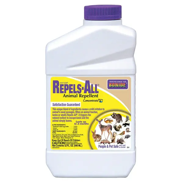 Bonide 237 Repels-All Animal Repellent Concentrate 32 Oz Deer and Rabbits