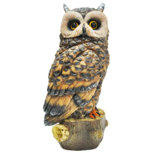 Kelkay 4439 Owl Garden Decor Statue 10 Inch Outdoor Animal Sculpture