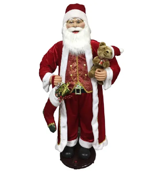 Santas Forest 36503 Christmas Animated Dancing Santa 60 Inch Santa's Forest