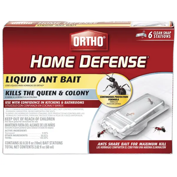 Ortho Home Defense Ready-To-Use Liquid Ant Bait 6 Pack - Indoor Pest Control