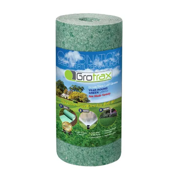 Grotrax 802 Year Round Quick Fix Green Mixture Grass Roll 50 Square Feet