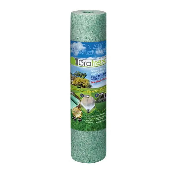 Grotrax 803 Year Round Green Mixture Grass Roll 100 Square Feet