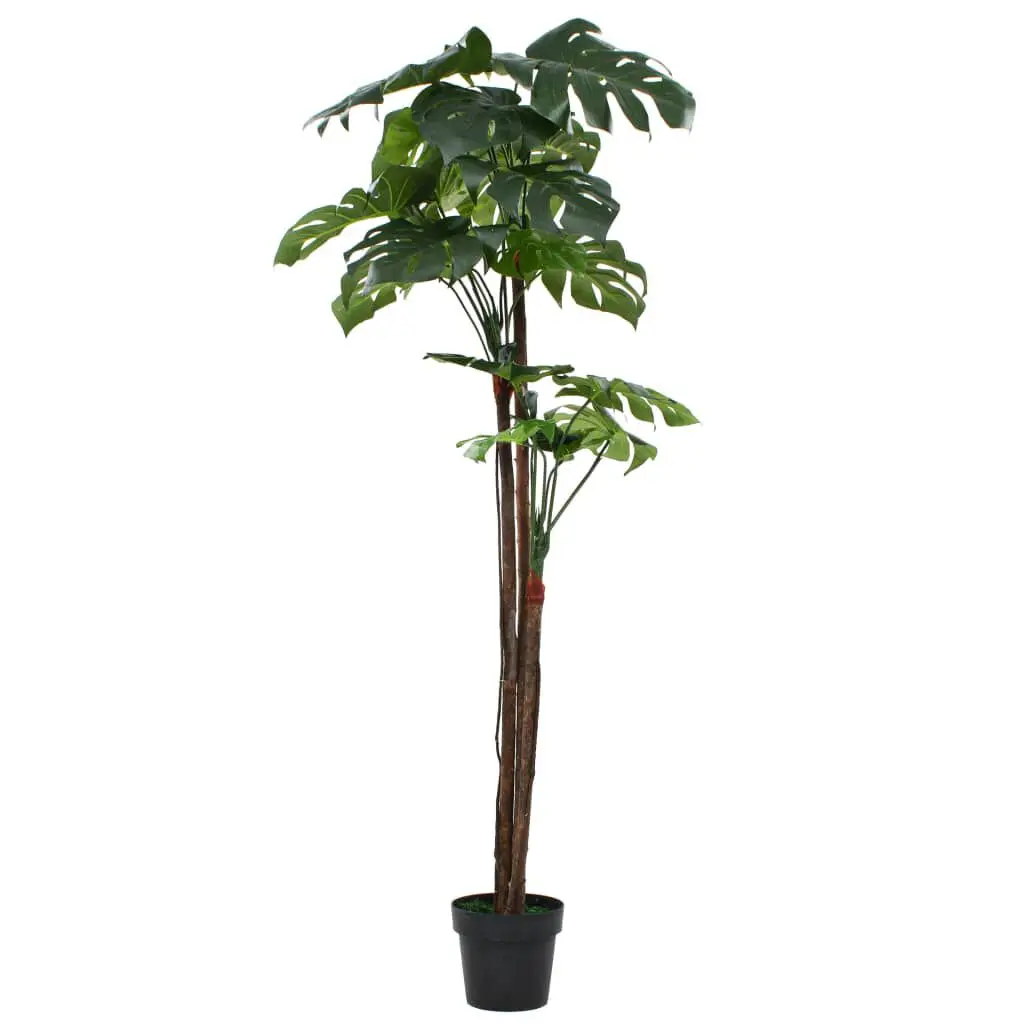 Artificial Monstera Plant Pot 67 Inches Green Fake Plant Decor