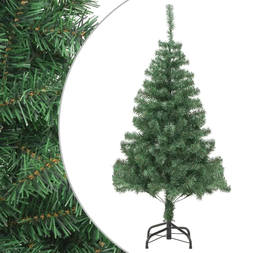 Artificial Christmas Tree Stand 5 Feet 380 Branches PVC Holiday Decor