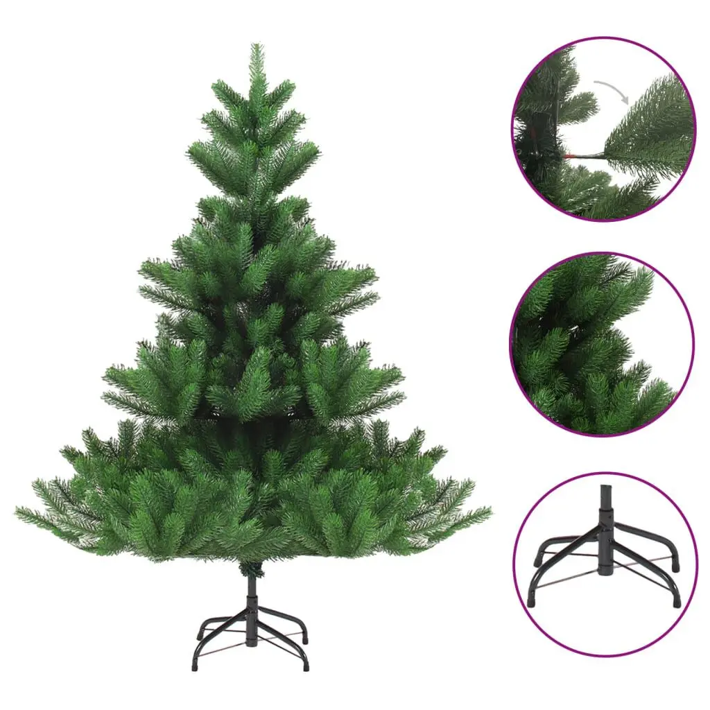 Nordmann Fir Artificial Christmas Tree Green 7 ft Holiday Decor