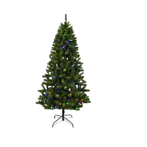 Santas Forest 10973 Christmas Tree 7 Feet Green Stand