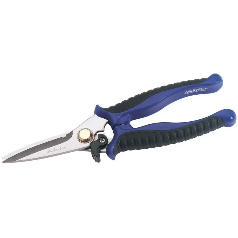 Draper 480SG Soft Grip General-purpose Snips, 200mm - (73745)
