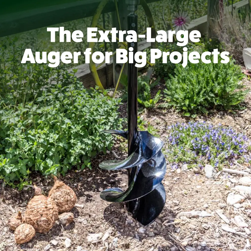 Further Large Earth Auger Heavy-Duty Tip (9" x 28")