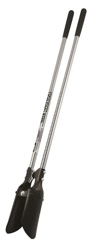 Vulcan 34864 Post Hole Digger, Alloy Blade, Steel Handle, 48 OAL