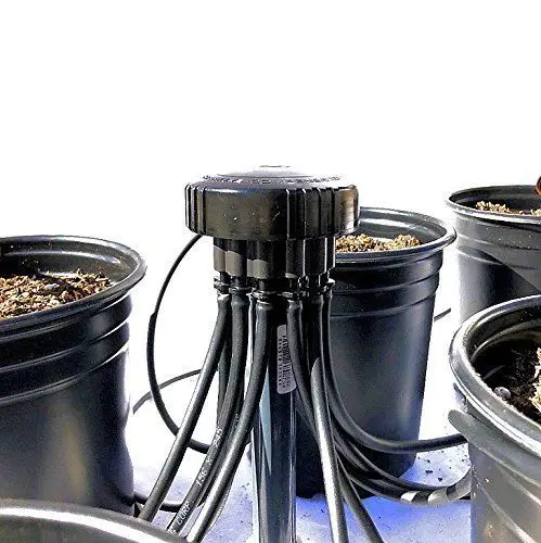 DIG 3.3 GPH Kit - 12 Outlet Drip Irrigation Hydroponics Manifold Kit