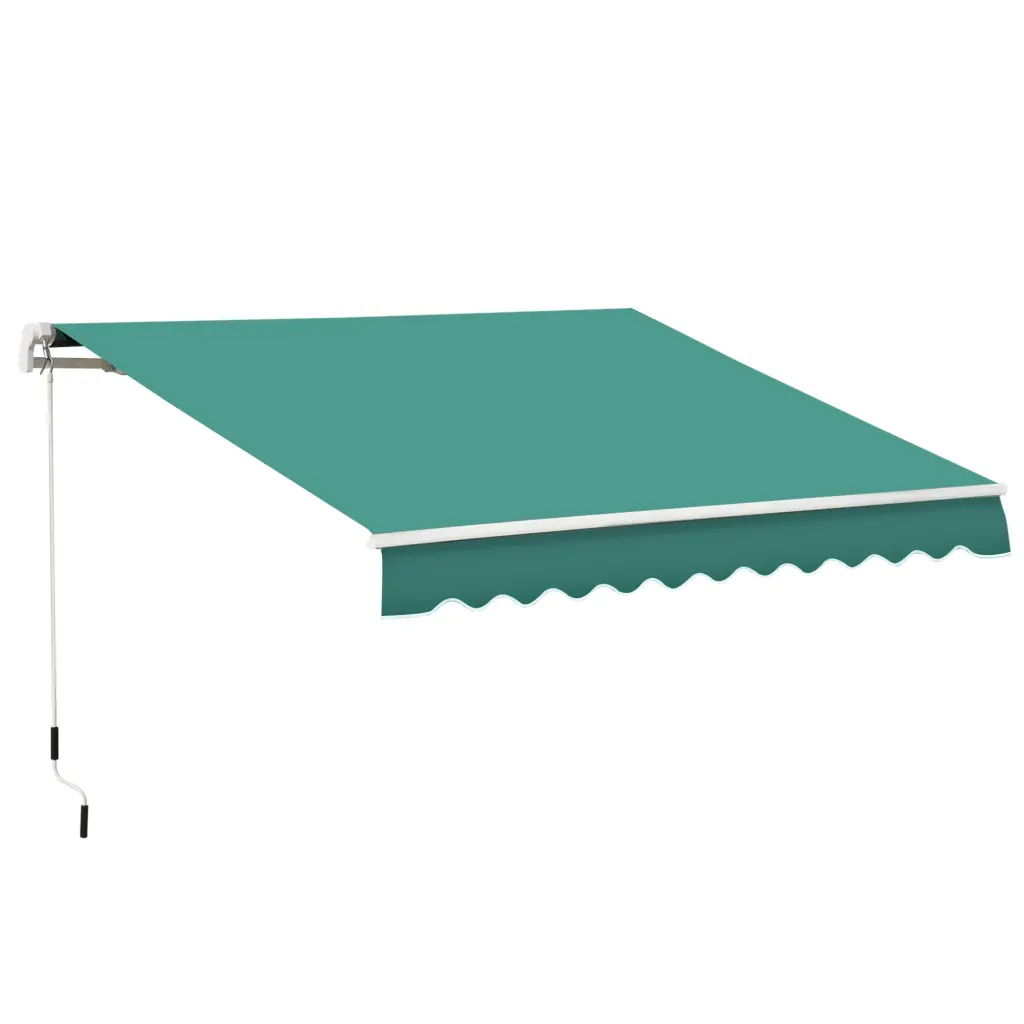Outsunny 13' X 8' Retractable Awning Patio Sunshade Shelter aosom business