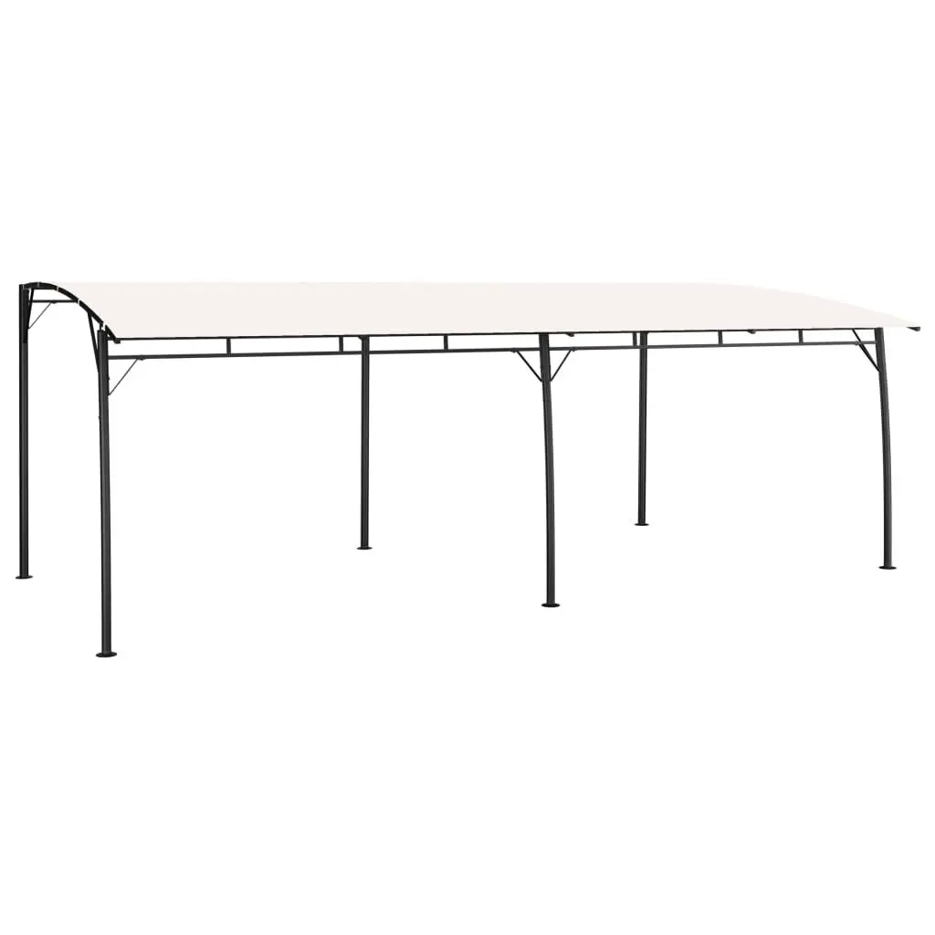 236.2x118.1x100.4 Inch Cream Garden Sunshade Awning Extra Large Canopy