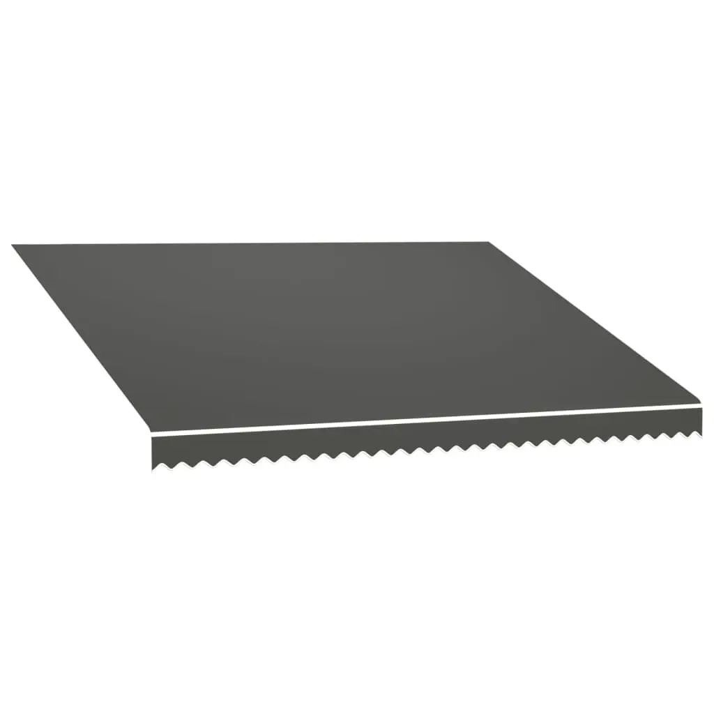 Canvas Anthracite Awning Top Sunshade 157.5x118.1 Inches Outdoor Protection
