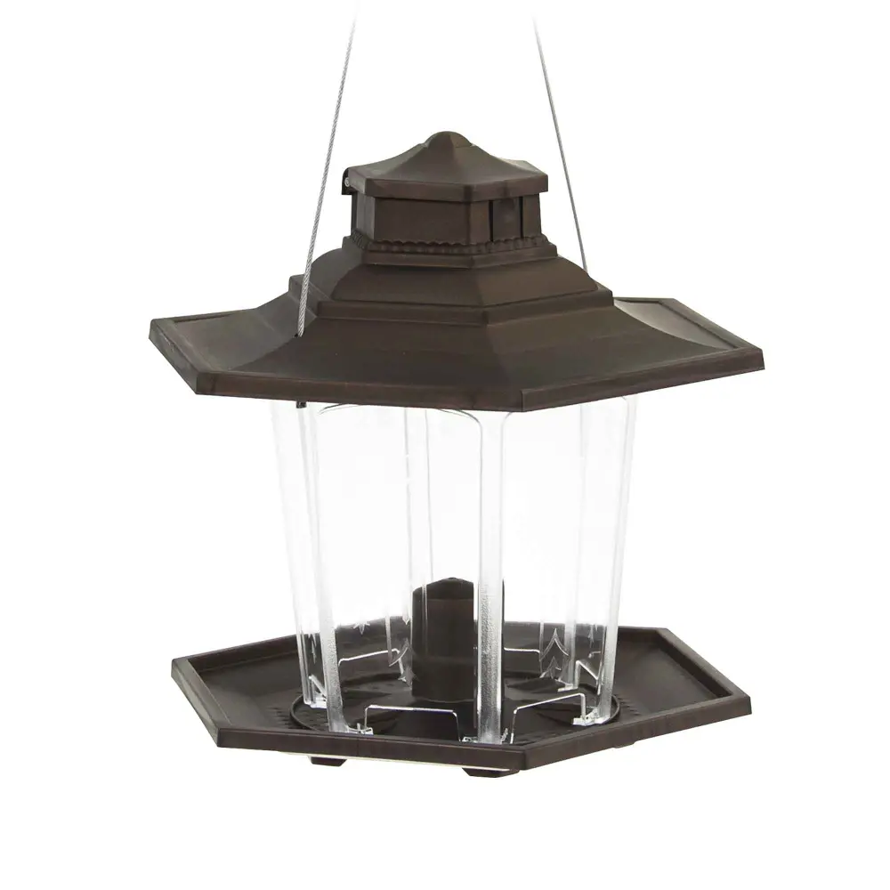 Lantern Bird Feeder, 2.5 lbs Seeds
