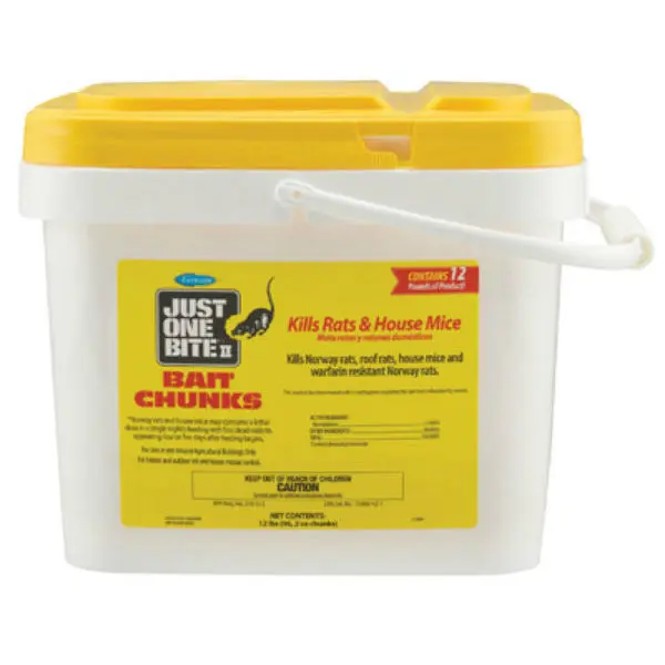 Farnam Just One Bite II Chunks 2 Oz Rodent Bait