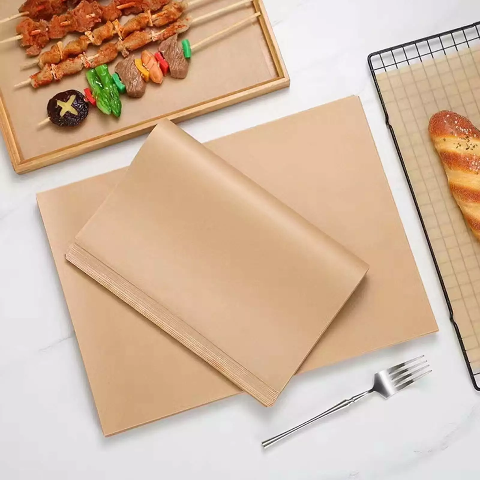 Taylonsss Non-Stick Baking Pizza Oil Cloth High Temperature Oven Grill Mat BBQ Picnic Cake Roll