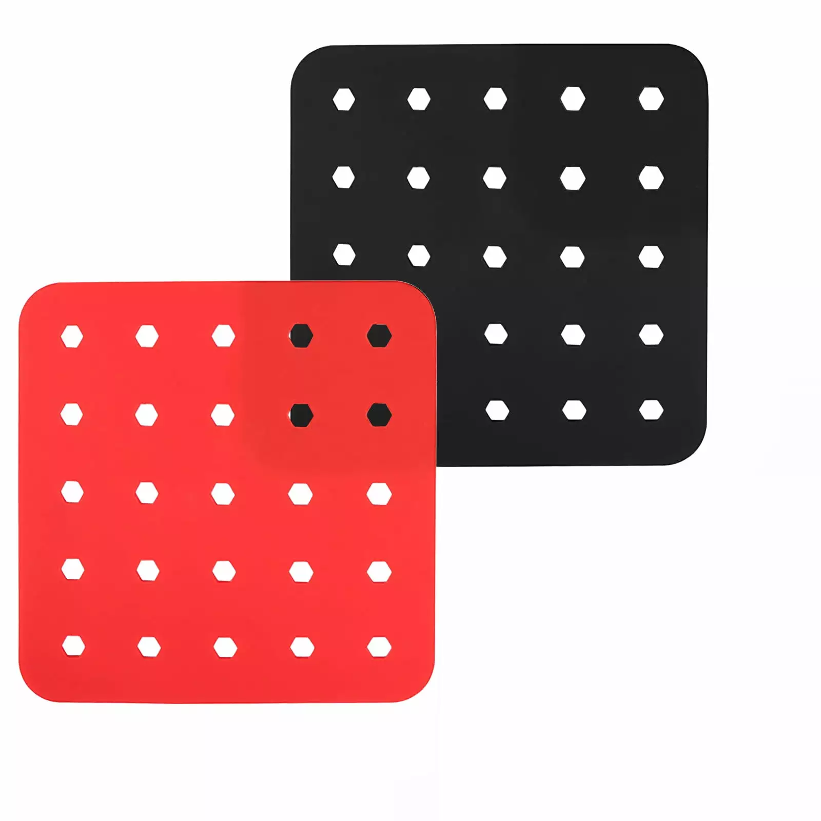 YOLAI Non-Stick Silicone Fryer Mat Reusable Liners Air Fryer Kitchen Utensils