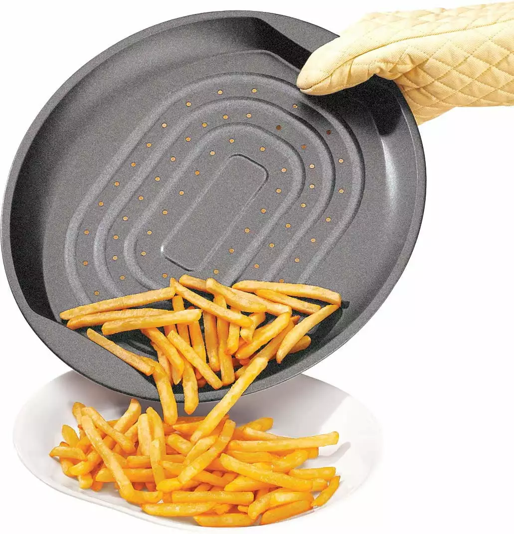 Oven Crisper Pan Baking Roasting and Air Frying Durable Non-Stick Kitchen Accessory