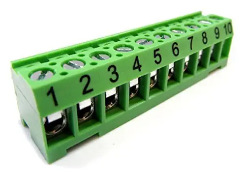 Jandy Pro Series Terminal Bar Connector, 10 Pin Emerald, AquaLink RS
