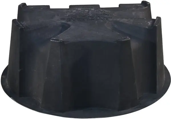 RTS Home Accents 55100002008000 Black Rain Water Collection Barrel Stand