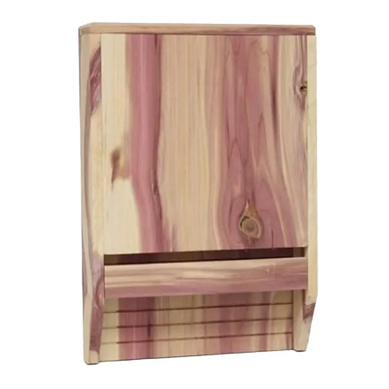 Heath BAT-1 Bat House, 2-1/2 ft W, 11-1/2 ft D, 16-1/4 ft H, Cedar Wood
