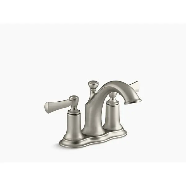 Kohler R72780-4D1-BN Centerset Bathroom Sink Faucet Brushed Nickel 1.2 GPM