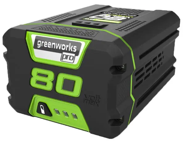 Greenworks 2901302 2.0 Ah Lithium Ion Battery 80 Volt Power Tools
