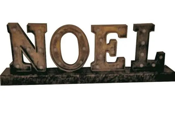 Holiday Basix 29107 Battery Operated LED NEOL Home Decor 18 Inch Festive Lighting