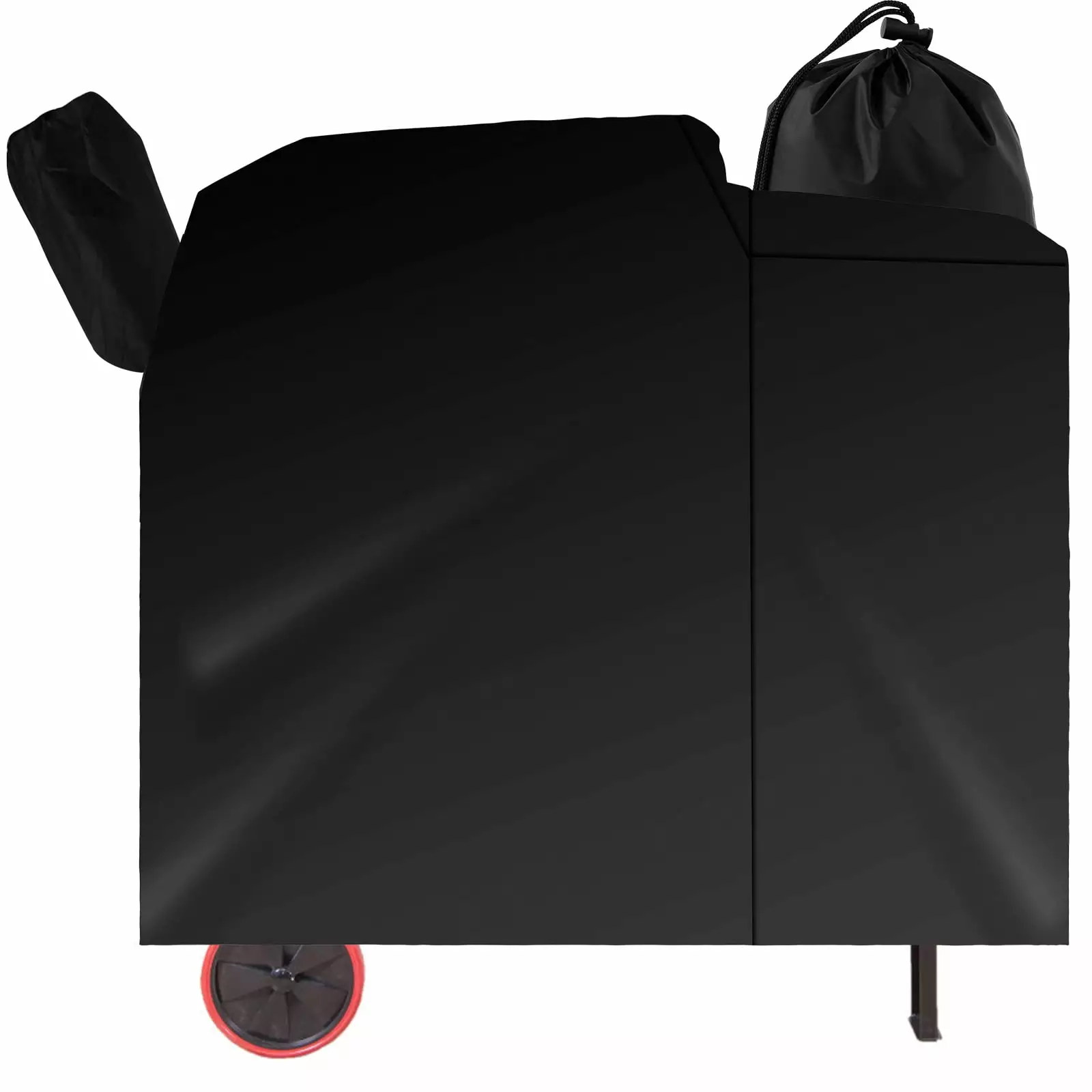 Qenwkxz 420D Oxford Cloth Waterproof Dustproof BBQ Grill Cover Outdoor Smoker