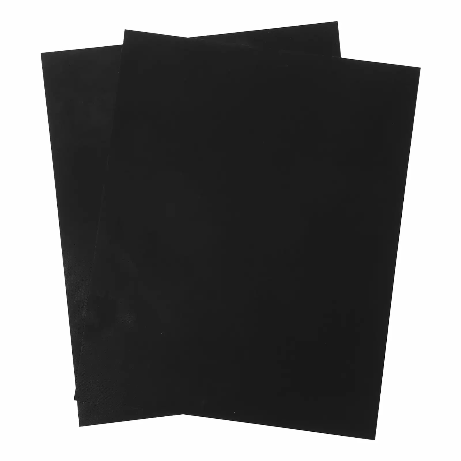 Hemoton 2pcs Heat Resistant Nonstick Barbecue Grid Mat Kitchen Baking Mat Gadget 40x50cm