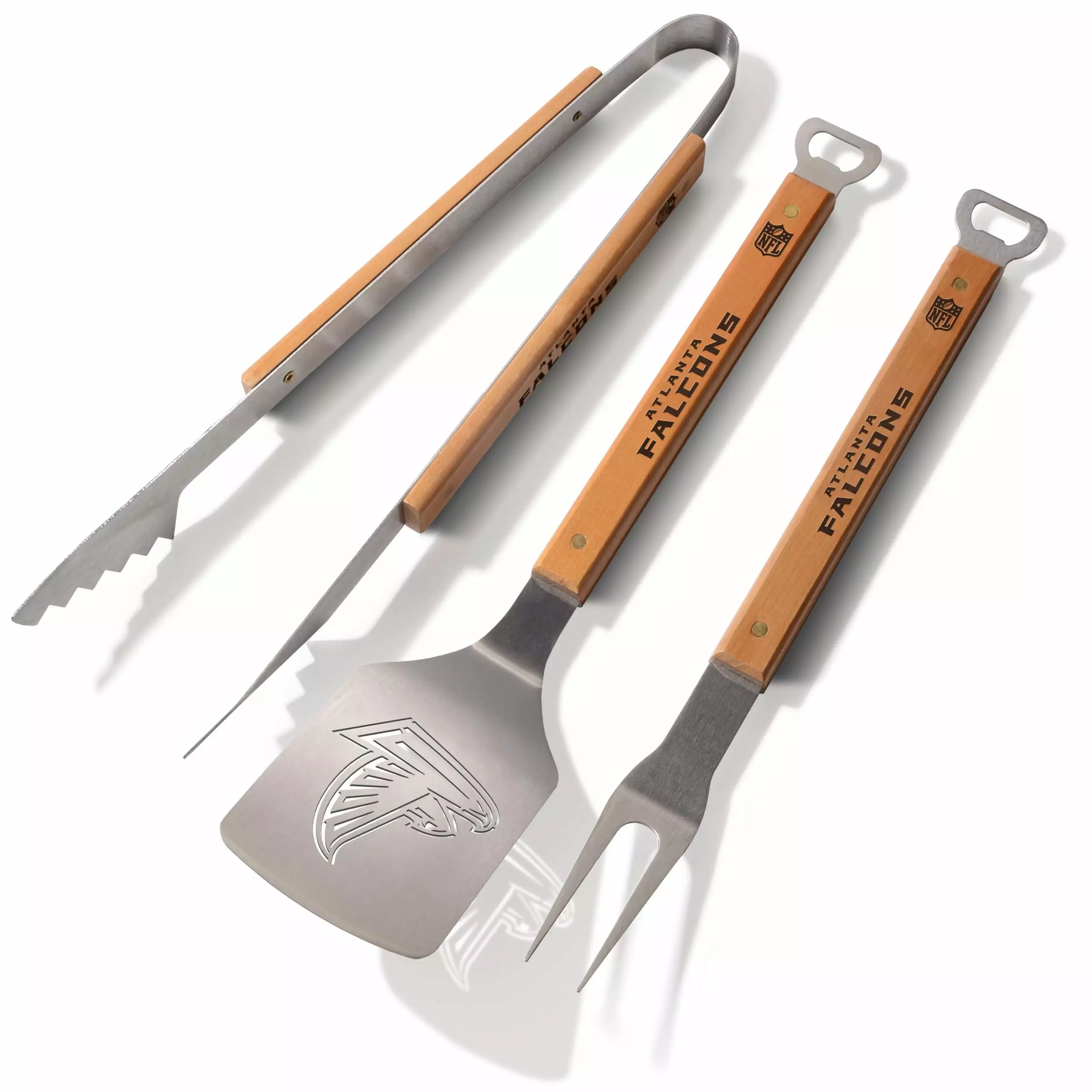YouTheFan NFL Atlanta Falcons Timeless Series 3 Piece BBQ Set